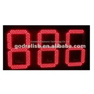 Large days led countdown timer clock Godrelish red 3 digital days countdown and count up timer