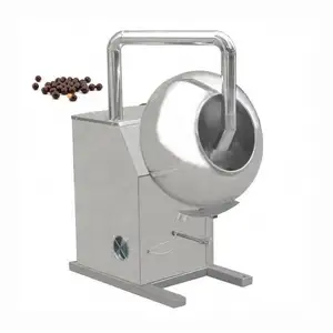 Petite machine d'enrobage de chocolat multifonctionnelle en acier inoxydable