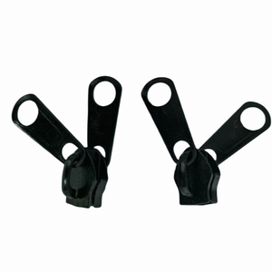 Tùy chỉnh màu sắc thương hiệu Heavy Duty No.10 hai mặt dây kéo trượt vật liệu nhựa - Product Image 3