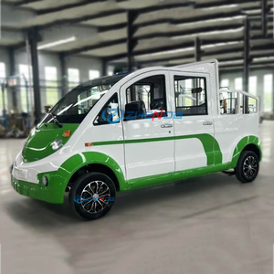 Voiture de patrouille électrique bicolore personnalisée pour le tourisme, les terrains de golf et de nombreuses autres occasions - Product Image 4