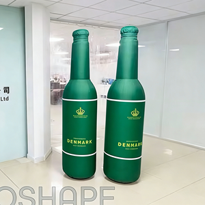 Производство, лидер продаж, гигантская надувная Рекламная бутылка, рекламная копия, надувная пивная бутылка - Product Image 1