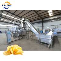 Ligne de Production Automatique de Chips de Pommes de Terre Fraîches Coupées 500kg/h pour Chips de Type Lays, Pringles, Jacker, Walkers, Chipsy – Prix