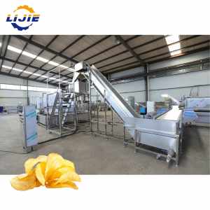 500 kg/saat otomatik taze kesilmiş patates cipsi üretim hattı lays cips pringles jacker yürüyüşe cips Chipsy üretim hattı fiyatı - Product Image 3
