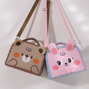 Set <span class=keywords><strong>Zaino</strong></span> e Borsa Pranzo per Bambini con Orsetto Cartone Animato OEM ODM per Bambini e Bambine di 3-6 Anni, <span class=keywords><strong>Asilo</strong></span> Nido e Scuola Materna - Product Image 3