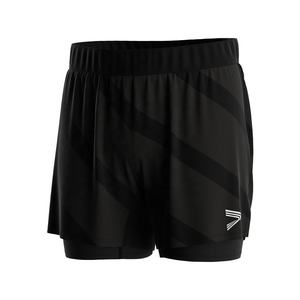 Alta calidad culturismo ciclismo gimnasio hombres Fitness con forro doble <span class=keywords><strong>Ayer</strong></span> <span class=keywords><strong>2</strong></span> en 1 correr gimnasio pantalones cortos hombres Jogger Shorts - Product Image 3