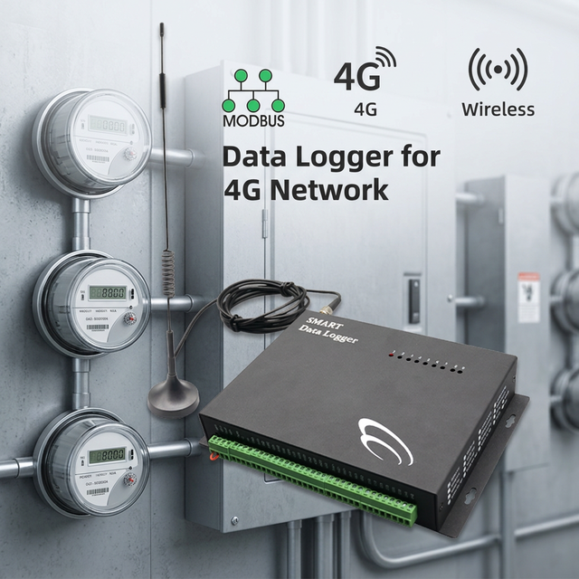 Wireless 4g Gsm Sms Gprs 0-10V RS485 Alarm Control Monitor System Gateway Data Logger