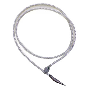 Collier pendentif fin pour femmes en gros, perles d'eau douce naturelles de 11 à 12 mm, chaîne à fort éclat, cadeau de bijoux pour mère - Product Image 5