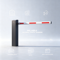 Barrière de stationnement miniature sans balais WS DC-WS-CWZ-2528 |   Barrière de stationnement automatique compacte pour voitures