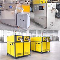Machine de fabrication de glace sèche en particules, de blocs de glace sèche et de granulés pour sablage