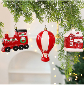 Decorazioni Natalizie di Alta Qualità: Ornamenti da Appendere all'Albero di Natale con Babbo Natale, Pupazzo di Neve e <span class=keywords><strong>Schiaccianoci</strong></span> per Decorazioni Festive - Product Image 6