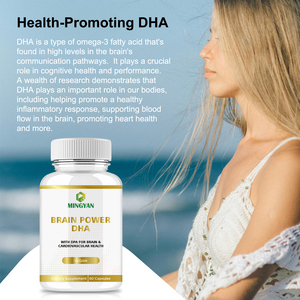 Высококачественные капсулы <span class=keywords><strong>DHA</strong></span> + <span class=keywords><strong>DPA</strong></span> для поддержки работы мозга и улучшения его функций (OEM/ODM) - Product Image 4