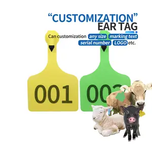 HED-ET116 tag telinga pertanian babi pemasok Tiongkok tag telinga umpan balik bagus tanpa cetak