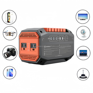 Station d'alimentation portable 200W 100Wh avec prise AC et ports de charge rapide pour le camping en plein air et la sauvegarde d'urgence - Product Image 5