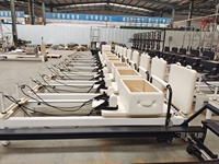 Reformer de fitness multifonctionnel en aluminium, professionnel, durable et très populaire pour les studios commerciaux et les salles de sport à domicile