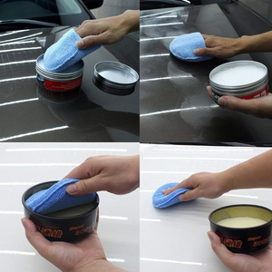 Coche azul depilación pulido aplicador <span class=keywords><strong>esponja</strong></span> almohadillas de microfibra de <span class=keywords><strong>esponja</strong></span> para Auto depilación con cera - Product Image 6