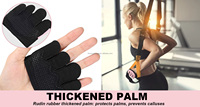 Gants de fitness personnalisés à demi-doigts pour femmes, en tissu antidérapant, respirant, légers, anti-callosités, pour la gym, le Pilates, le cyclisme et les sports