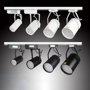 Từ theo dõi Đèn thiết kế hiện đại cao lumen dẫn thương mại cửa hàng hệ thống chiếu sáng Đen COB Chip - Product Image 1