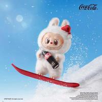 Authentique pour Pop Mart Officiel Labubu Monsters Coca Colas Cola Boîte Mystère Surprise Peluches Mignonnes de Dessin Animé Pendentifs Poupées