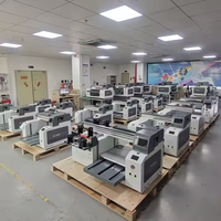 Nueva Impresora UV6090 Multifuncional A1 de Inyección de Tinta UV, Máquina Pequeña Automática para Imprimir Logotipos en Cuero, Plástico, PVC, Flex y Huevos, con Cabezal de Impresión XP600