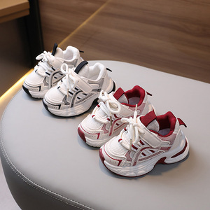 Scarpe da ginnastica per bambini primavera autunno, stile basket, per maschi e femmine, in rete morbida e traspirante - Product Image 2
