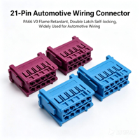 Connecteur automobile 8 broches 12V étanche IP68 avec boîtier ABS et bornes à sertir en laiton