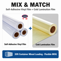 Rollo de Vinilo Autoadhesivo, Película de PVC Blanca Mate de Alto Brillo, Rollo al por Mayor para Rotulación de Vehículos, Publicidad Comercial y Fabricación de Letreros