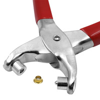 Pince à œillets métalliques de 6 pouces 4 mm avec œillets, pince à œillets métalliques dorés, pince à œillets, poinçon pour tissu, cuir