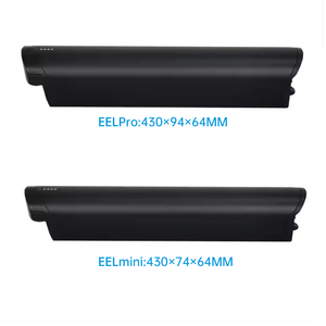 Batterie de vélo électrique intégrée Eel Pro 48V/36V 10.4Ah/14Ah/17.5Ah 18650 Lithium avec décharge 5C - Product Image 2