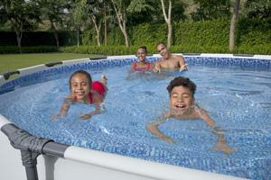 round portable pool