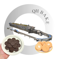 Machine à fabriquer des biscuits de grande capacité 50-1000 kg/h Ligne de production complète de biscuits