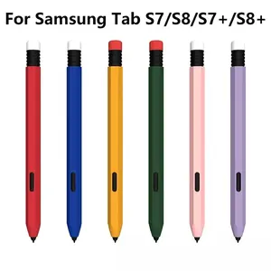 Para Samsung <span class=keywords><strong>Galaxy</strong></span> <span class=keywords><strong>S</strong></span> <span class=keywords><strong>Pen</strong></span> <span class=keywords><strong>Tab</strong></span> S9 <span class=keywords><strong>FE</strong></span> S8 <span class=keywords><strong>S7</strong></span> <span class=keywords><strong>FE</strong></span> S6 Lite Plus Funda de silicona ultrasuave Funda antideslizante a prueba de golpes Funda antideslizante - Product Image 2