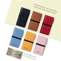 Portefeuille long en cuir de luxe vintage personnalisé pour femme, porte-cartes et passeport, élégant et tendance, fabriqué par le fabricant