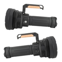Linterna de Trabajo LED Recargable Bright Bird de 130000 Lúmenes, Súper Brillante, 25W, Linterna de Mano Potente