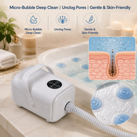 Tapis de Bain Moussant Rajeunissant pour la Peau, Bulles Micro-Fines et Denses, 6 Vitesses Réglables, Tapis de Massage Corporel Complet pour Routine de Bain de Beauté OEM