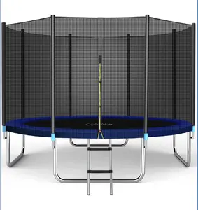 14ft Net Manufacturers Park Kids Children Adults Cheap Big Size Jumping Bounce House Round Trampoline