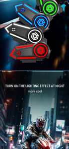 ชุดหูฟังอินเตอร์คอ<span class=keywords><strong>ม</strong></span>ไร้สายสำหรับรถจักรยานยนต์ AY30 พร้อ<span class=keywords><strong>ม</strong></span>ระบบสื่อสารระยะไกล 1200 เมตร - Product Image 3