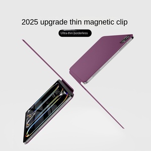 เคสแม่เหล็กพับได้แบบพับได้แบบบางน้ำหนักเบาหลายมุมสำหรับ iPad A16 Air Pro 10.9 11 13 <span class=keywords><strong>12.9</strong></span> - Product Image 2