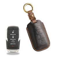 Nouvel étui à clés vintage adapté aux modèles nord-américains, universel pour les voitures GMC, Dodge, Ram, étui à clés fait main