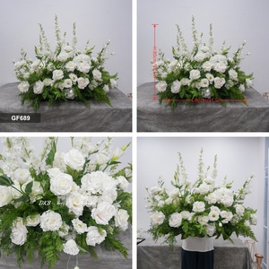 ดอกไม้ประดิษฐ์ขายส่งสำหรับตกแต่งทางเดิน ต้นไม้สีเขียว ดอกไม้ประดับทางเดินสำหรับงานแต่งงานและงานปาร์ตี้ - Product Image 3