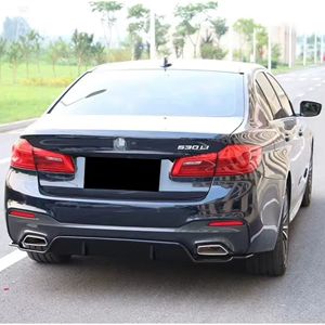 Para BMW G30 G38 5 Series <span class=keywords><strong>CC</strong></span> estilo extremo tipo parachoques trasero labio nuevo fibra de carbono salida de fábrica Kit de carrocería labio delantero fibra de carbono - Product Image 5