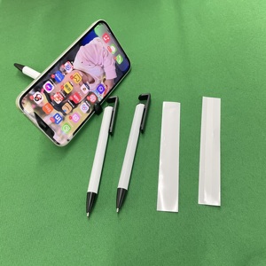 Durable Sublimation Pens Metal Body Transfer Full Ballpoint Pen with Shrink <b>Wrap</b> for Heat Press Printing - Product Image 2