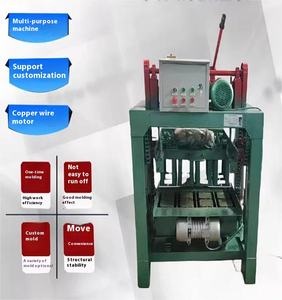 High Quality Automatic Cement Brick Machine Automatic Road <b>Paver</b> Laying Moulding Hollow Block Maker With Gear Core Components - Product Image 2