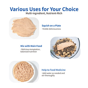 Il Cibo Umido per Gatti di Alta Qualità Più Venduto, Confezione da 15g, Snack Salutari per Gatti, Benefici per Pelle e Pelo - Product Image 3