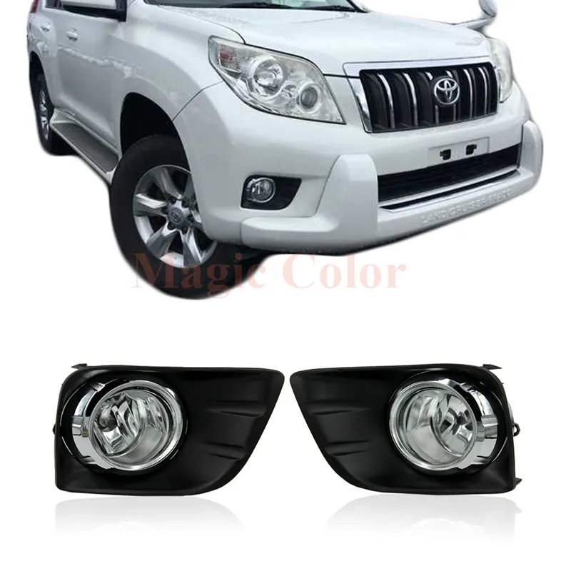 Luce di nebbia di Ricambio Per Toyota Land Cruiser Prado FJ150 2010 2011 2012 2013 Luci di Nebbia H11 Alogena Lampada Della Nebbia Kit montaggio