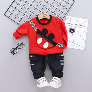 Conjunto Casual de Otoño para Bebés, Diseño Moderno, Combinación de Colores, Camisa y Pantalones para Niños, de China - Product Image 2
