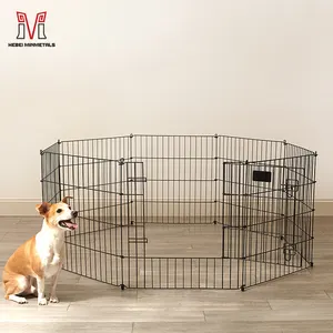 Filo esercizio recinzione regolabile cucciolo di cane penna pet box 8 pannelli cane per la vendita
