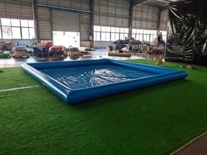 <span class=keywords><strong>Piscina</strong></span> Inflable Portátil <span class=keywords><strong>con</strong></span> Sellado Térmico |    <span class=keywords><strong>Piscina</strong></span> de Agua Poco Profunda para Juegos, Demostraciones y Aplicaciones Acuáticas Multiusos - Product Image 3