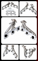 Collecteur d'échappement GRWA pour FORD RANGER 1998-2010 4.0L V6 en acier inoxydable poli miroir de 1,25 mm