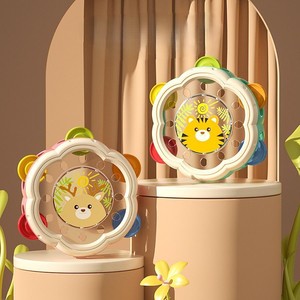 Juguete de Tamborín de Plástico para Niños Pequeños, Instrumentos Musicales con Sonido, Campana de Mano con Forma de Flor - Product Image 5