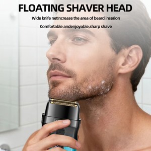 <span class=keywords><strong>Afeitadora</strong></span> profesional <span class=keywords><strong>DALING</strong></span> para hombres con recortadora de patillas Pantalla ultragrande Carga USB Motor de alta potencia - Product Image 3